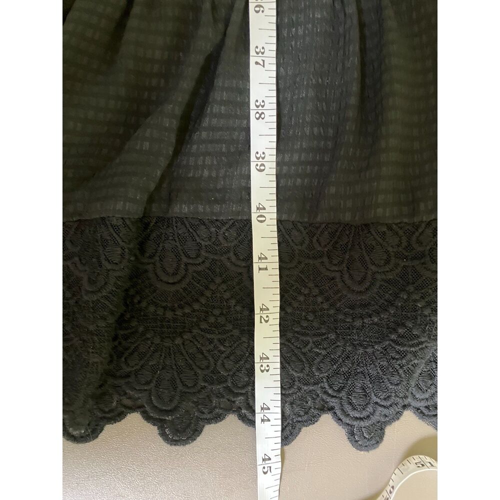 Anthropologie HD in Paris Villanelle lace tiered sleeveless halter midi dress - Picture 12 of 12